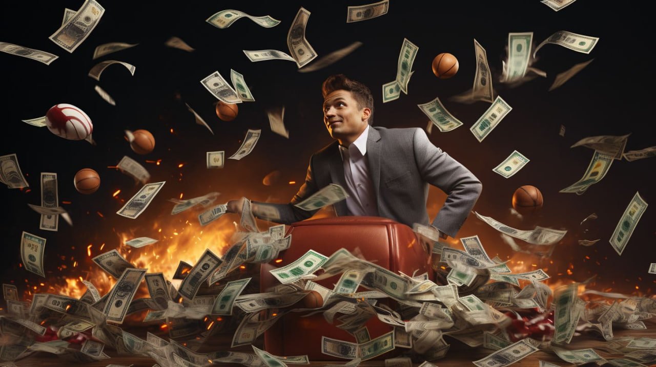 Ilustrasi keamanan transaksi transfer bank digital di layanan hiburan sports dan casino online
